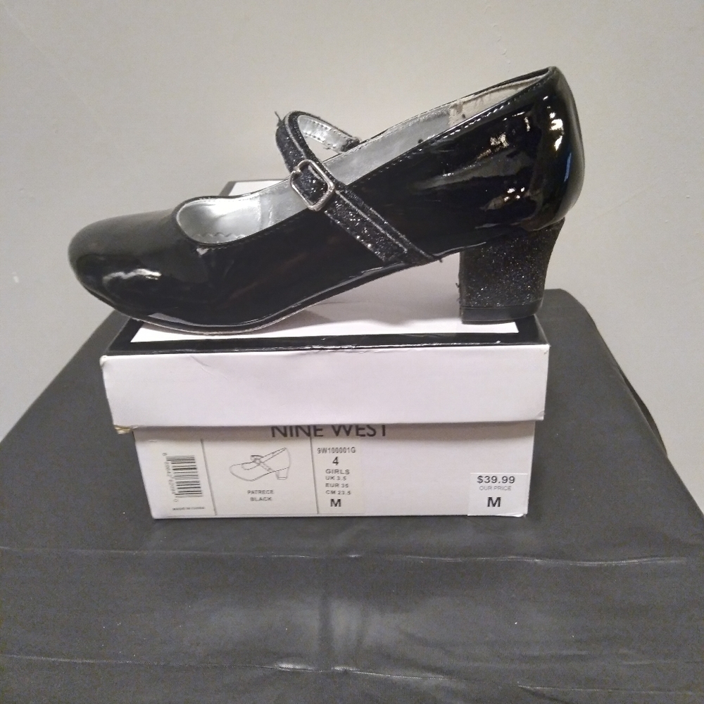Girl's Black Dress Shoes